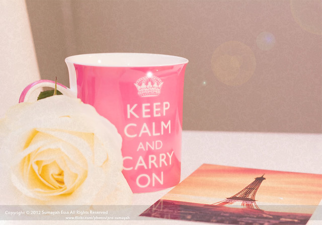 KEEP CALM and CARRY ON (1/2)