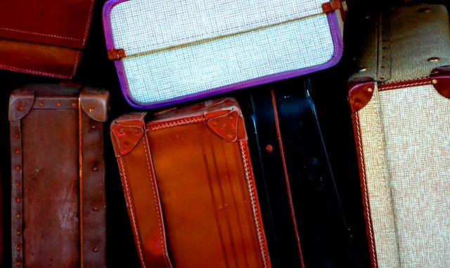 Suitcases at Dereham Station #dailyshoot #Norfolk