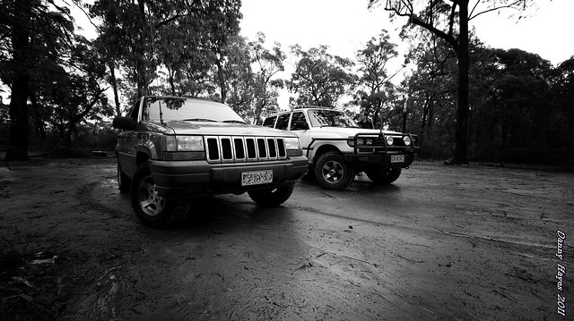 Playing in a very wet Yengo NP NSW Australia 13-6-2011