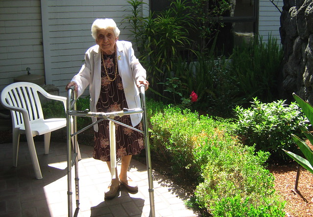 IMG_3368 Los Angeles, la signora Lina a 102 anni