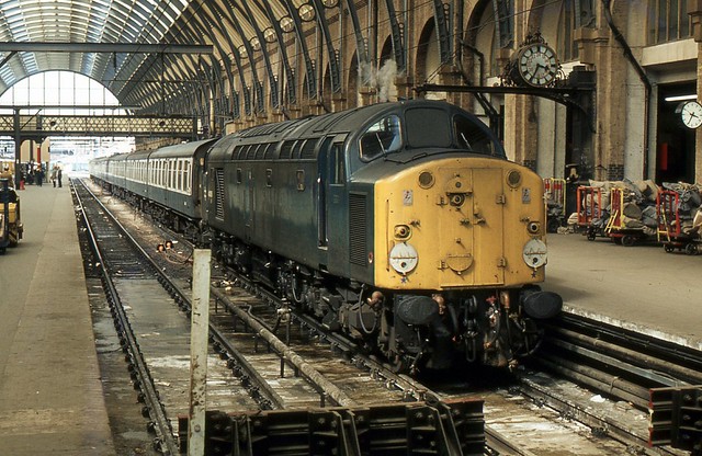 BR Class 40 40056, Kings Cross