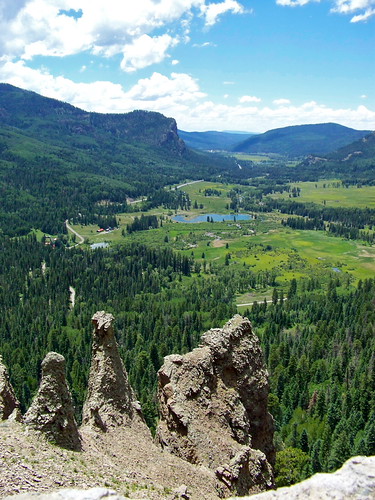 Wolf Creek Pass Overlook, mountain colorado
