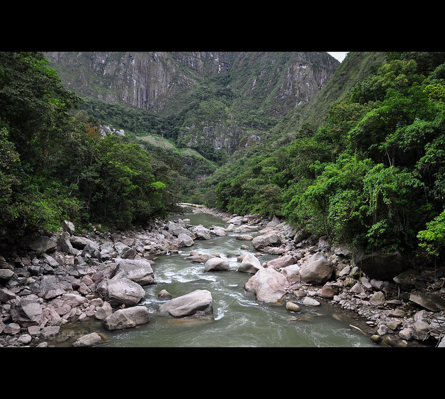 The road towards Machu Picchu (Peru)