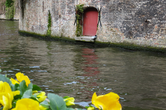 Red Door by the Canal