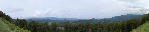 trees vacation panorama foothills mountains clouds view tennessee great panoramic parkway gatlinburg smoky