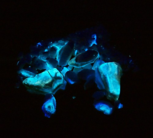 Synthetic Fluorescent Mineral: Heated Strontium Sulfate - … | Flickr