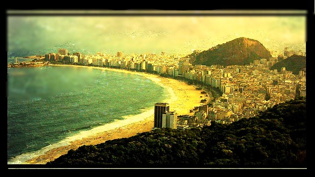 Rio de Janeiro, Blick auf die Copacabana , 54-4/2024
