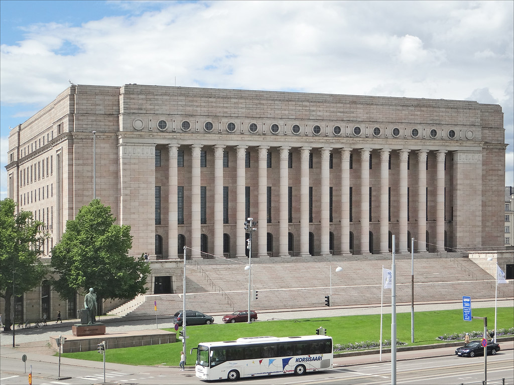 Le Parlement finlandais (Helsinki)