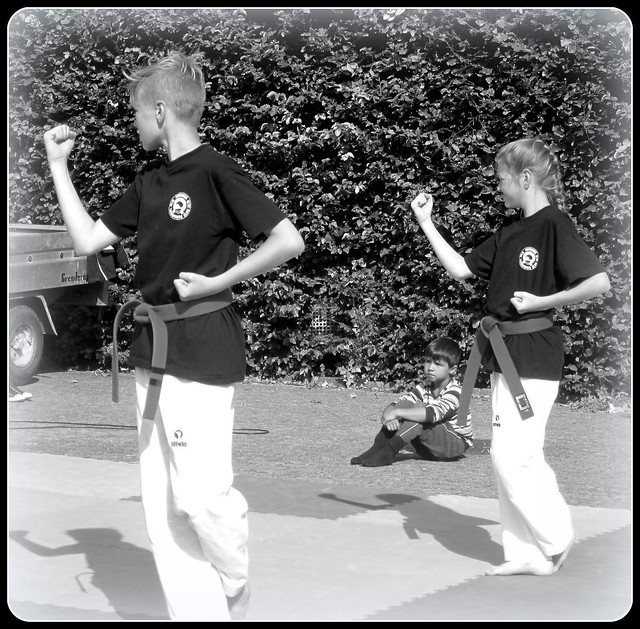 Taekwondo demonstration