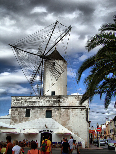Windmill, Menorca | by photphobia