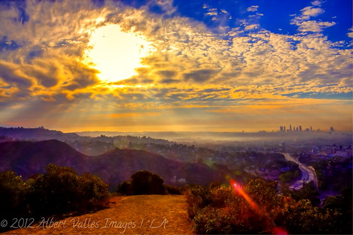 Sunday morning sunbeams over L.A.! by albertsimages_la, Thank you for your visit and for viewing it, all your comments are greatly appreciated. I will visit