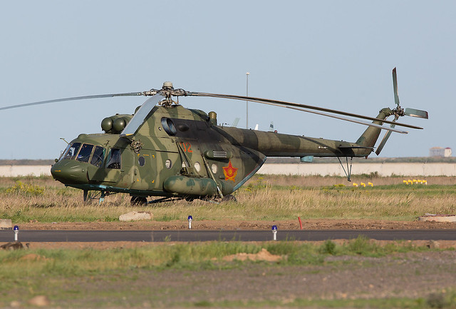 02 red, Mil Mi-171V-5 Kazahkstan Air Force @ Astana TSE