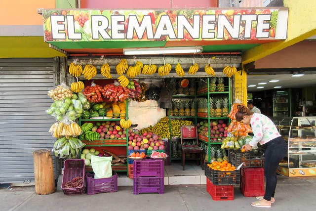 Fruits and vegetables market