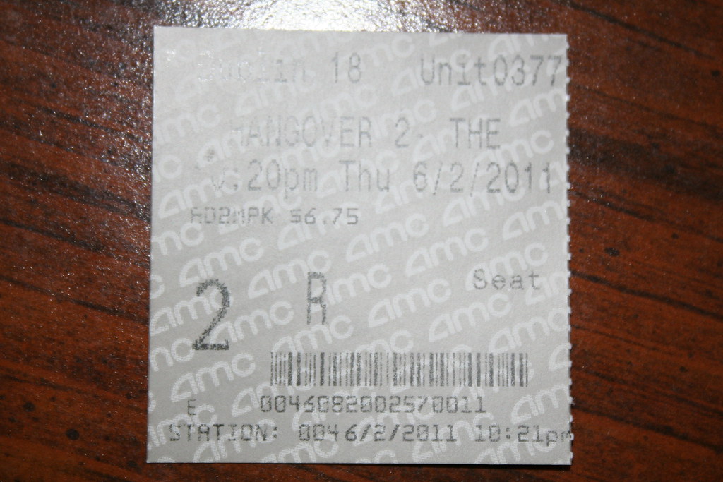 Ticket Stub | From my ticket stub collection I accidentally … | Flickr