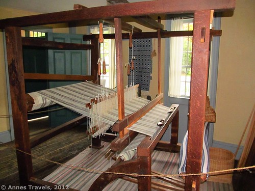 A loom at Genesee Country Village, New York