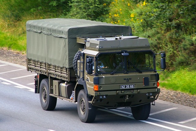 MAN - British Army Logistics support vehicle