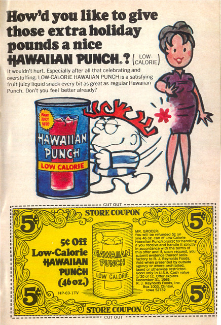 Sexist Hawaiian Punch ad, 1969