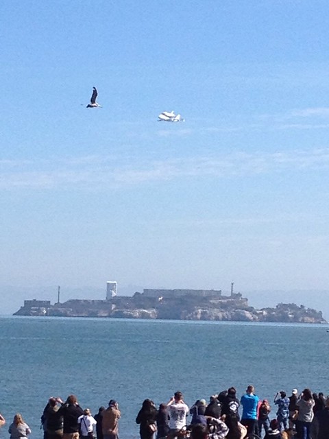 San Francisco Space Shuttle Flyover