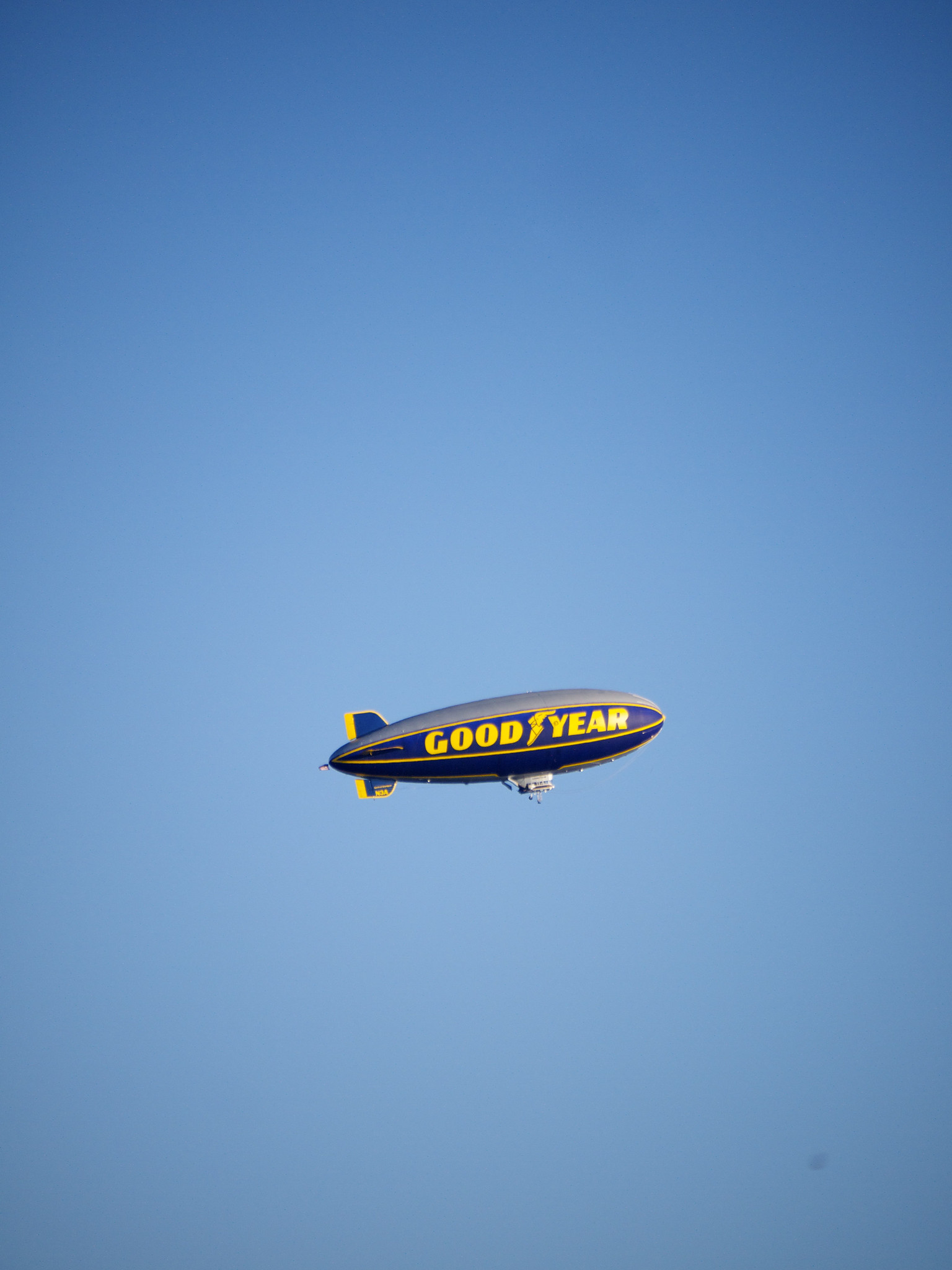 Goodyear Blimp Over Cincinnati