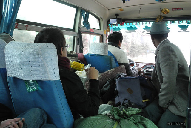 On the bus - Yunnan