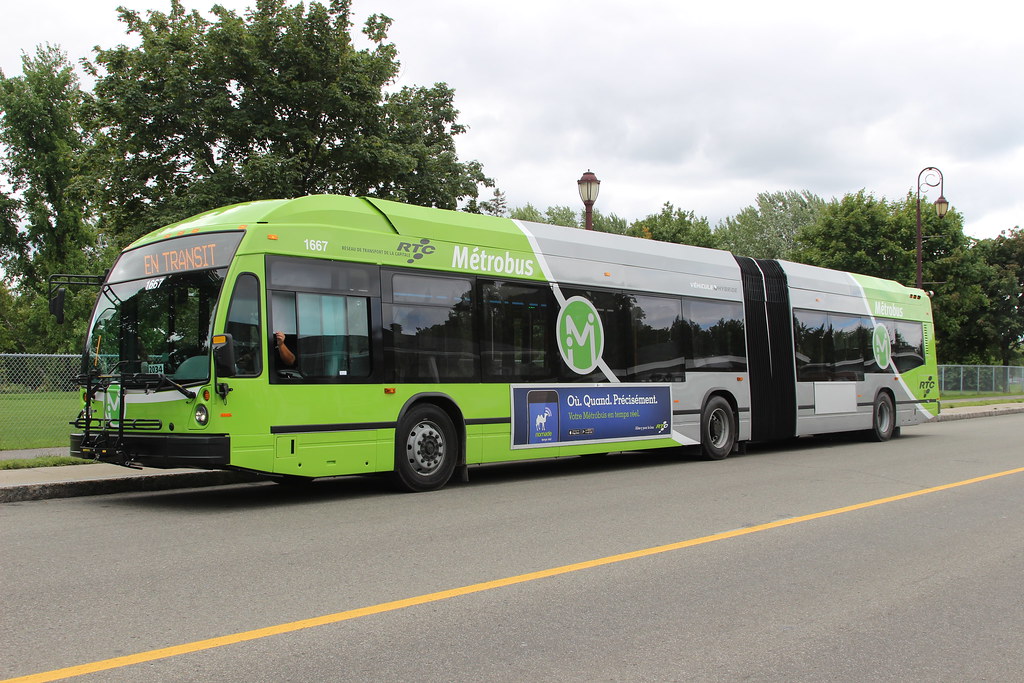RTC Quebec: New hybrid buses | Flickr