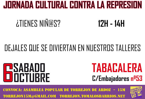 #Torrejon6O #Tabacalera Talleres infantiles | by Torrejon15M