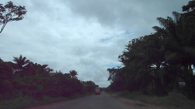 The road from Enugu to Nsukka
