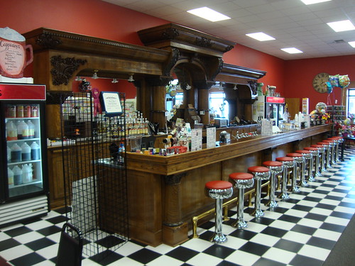 Q-Value Soda Fountain Bar (Quinter, Kansas) | by courthouselover