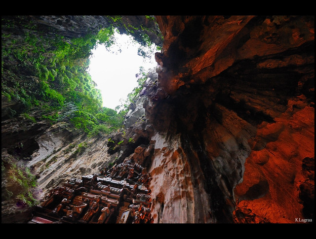 Inside the Batu caves