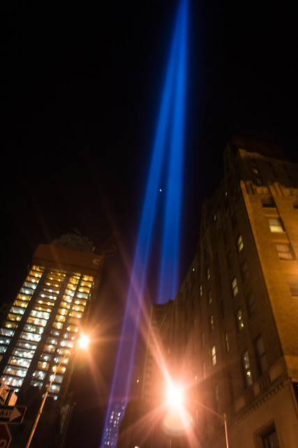 Tribute in Light, 9/11/2012