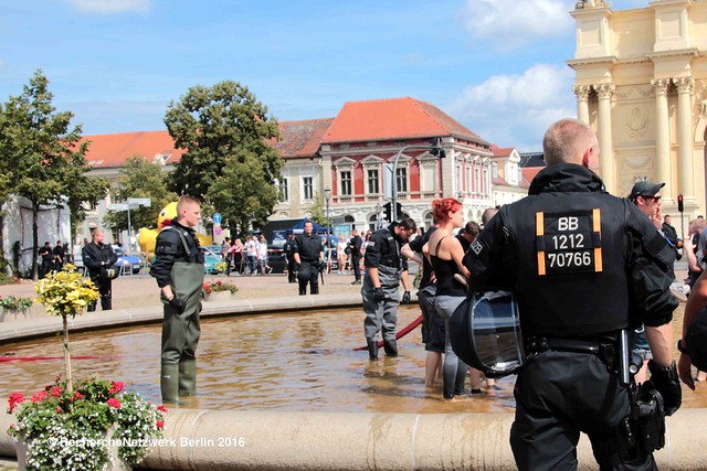20.08.2016 Potsdam: Kundgebung der „Freie Patrioten Potsdam“