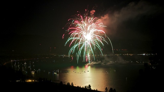 Labor day Fireworks, Lake Tahoe