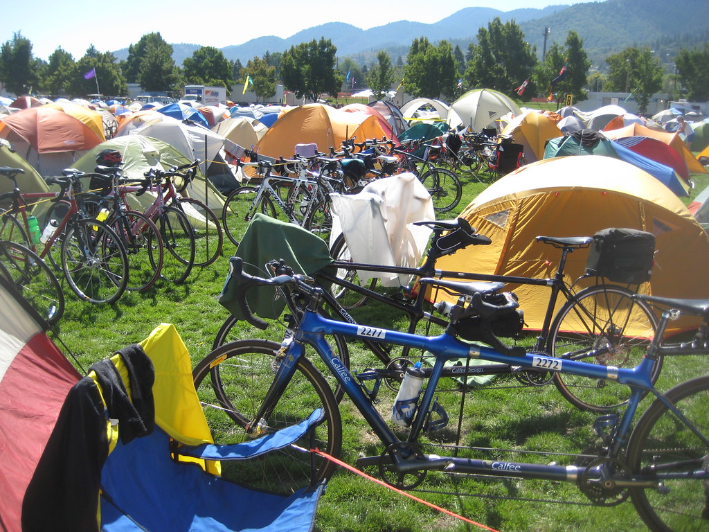 Tent City @ Cycle Oregon 2012 | Any cyclists out there ridin… | Flickr