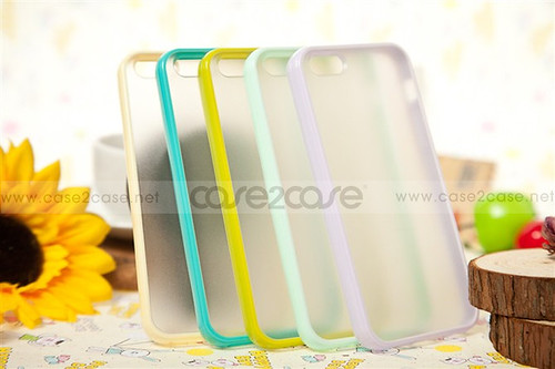 Colorful Translucent grinding hard case for iphone 5 | by Redbean201258
