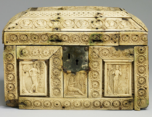 Byzantine ivory box with scenes from the Fall of Adam and … | Flickr