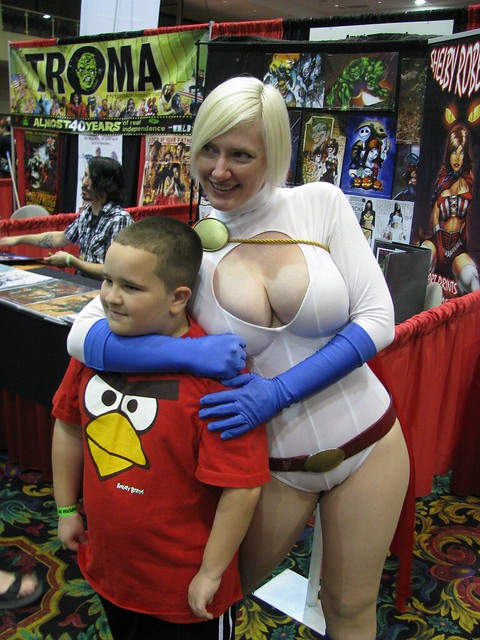 Power Girl gets serious