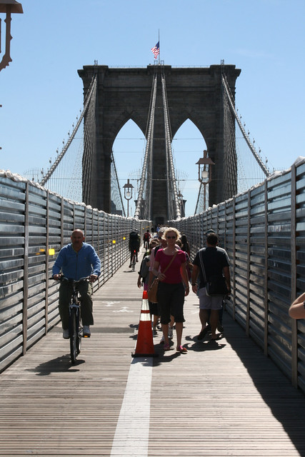 Brooklyn Bridge New York City.