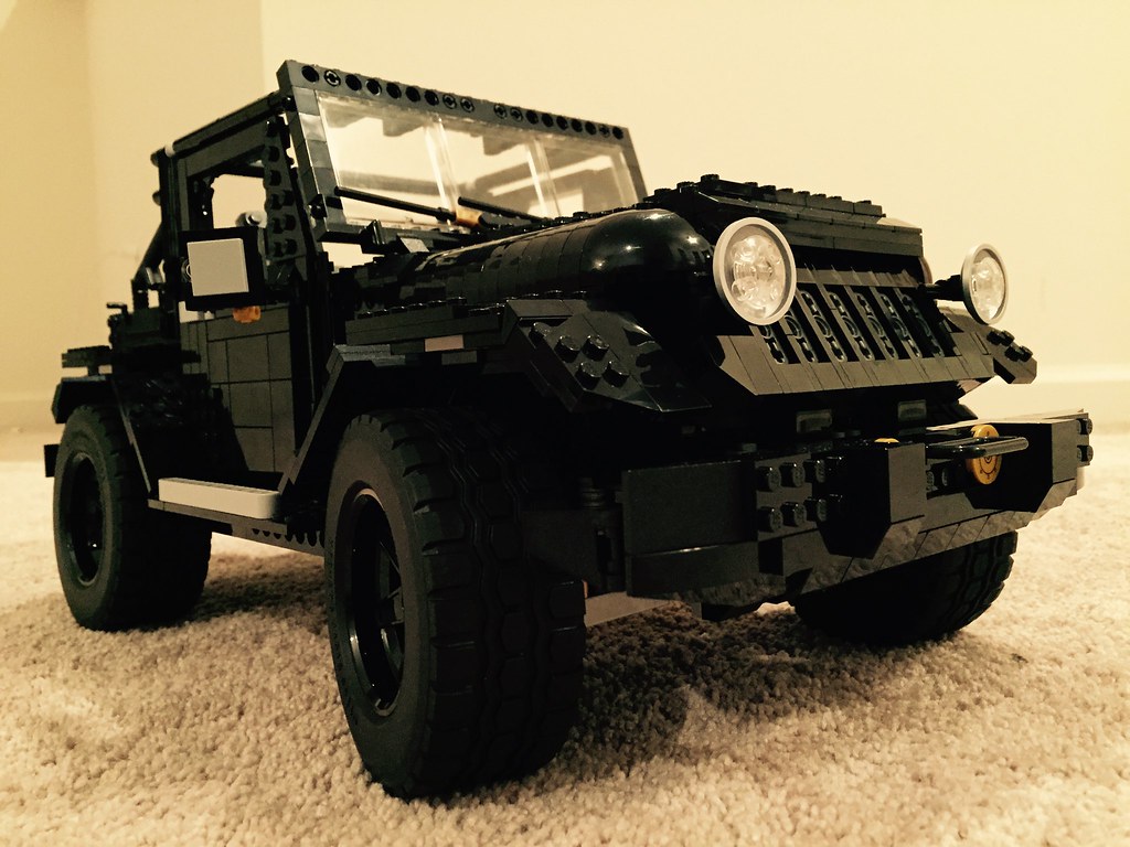 LEGO Jeep Wrangler | Lego moc. Alternative build of Batman T… | Flickr