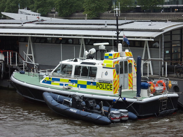 Ministry of  Defence Police Boat Endeavour