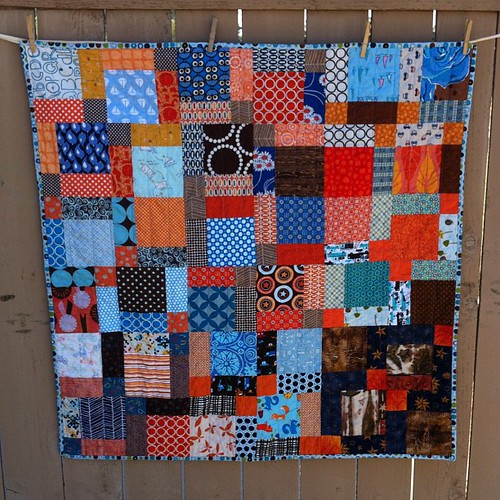 Sew.Quilt.Give. Charity boy quilt. All done and ready to b… | Flickr