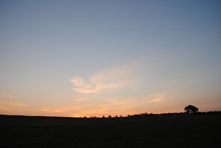Horizon at sunrise