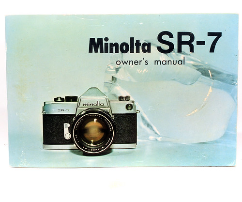 Minolta SR-7 35mm SLR w/ Rokkor 58mm f/1.4 | Flickr