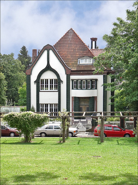 La maison de Peter Behrens (Mathildenhöhe, Darmstadt)