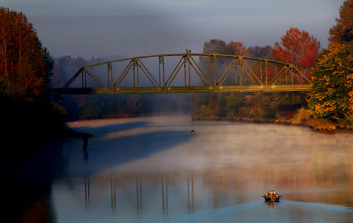 Snoho.River.Fog | by Kidbic