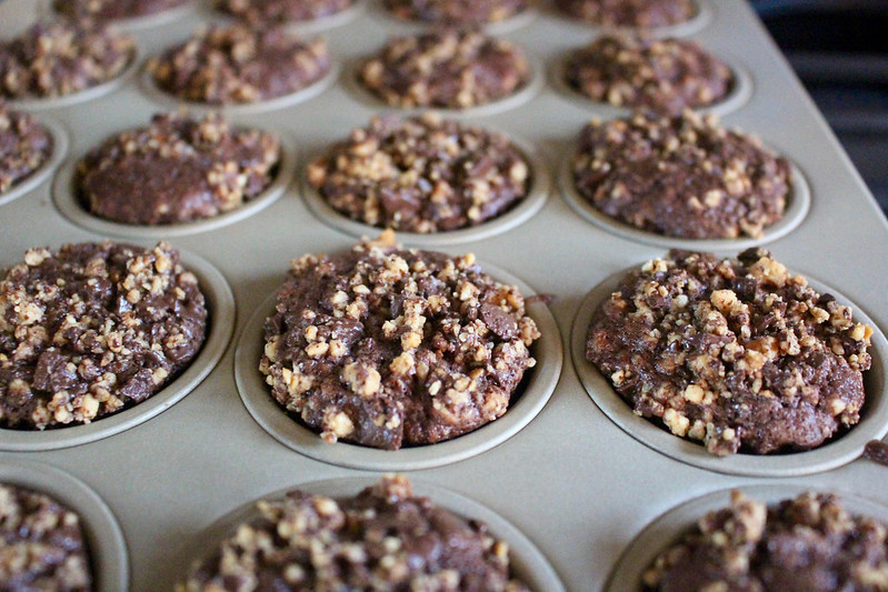 Mini Chocolate Brownie Cupcakes - 14