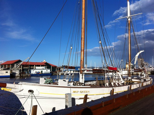 May Queen on Victoria Dock, Hobart, Tasmania