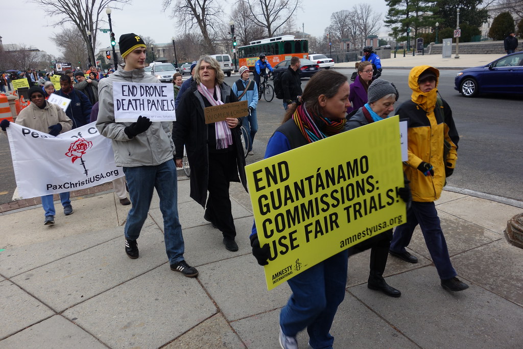 Close Guantanamo march begins at Supreme Court | witnesstort… | Flickr