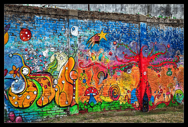 The Rabbit Says Shh (Argentina) (The Street Art Set)