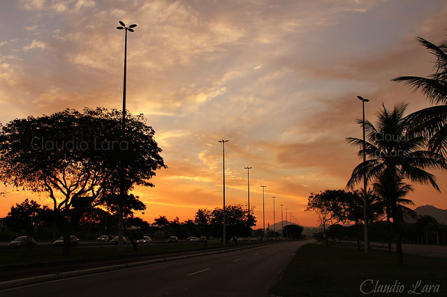 Avenida das Américas na Barra da Tijuca