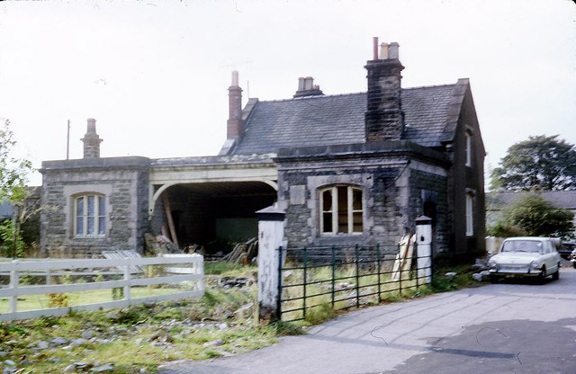 Barbon railway station on the Clapham to Low Gill line LNWR